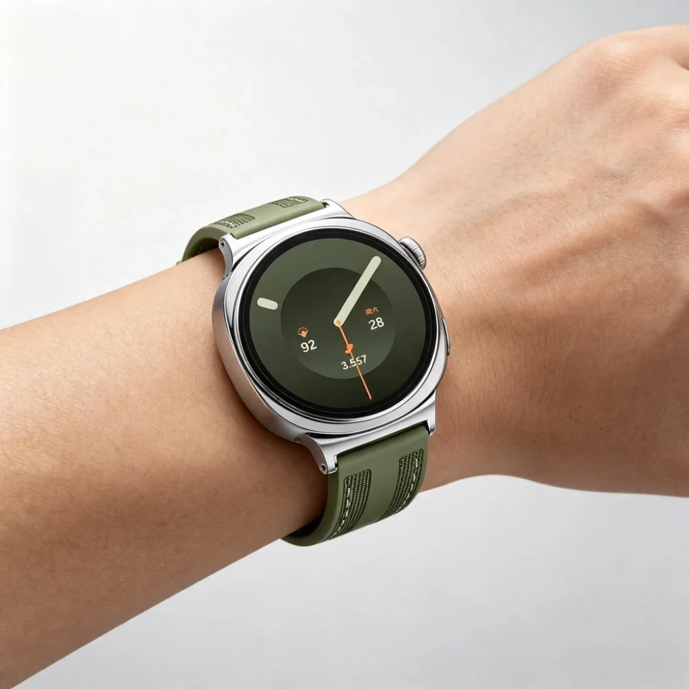 Nylon-Silikonarmband für Samsung Galaxy Watch 9/8 Classic 40 mm 44 mm Smartwatch-Ersatzband für Galaxy Watch 9 40 mm Armband – Detail 3