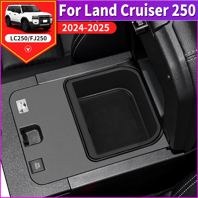 

For 2024 Toyota Land Cruiser 250 Prado Lc250 Upgrade Interior Decoration Accessories Armrest box storage box compartment tray