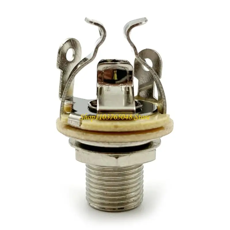 Good Quality Brass Multi Point Basses Guitar Pickup Output Jacks Interface for Enhancing Audios Transmission