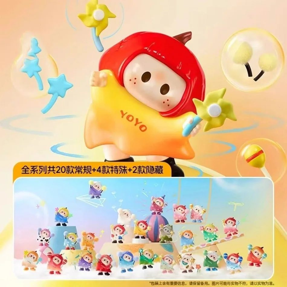 

8 styles Creative Mini Cute Doll Toys YoYo Tiltted Head Series Blind Box Collection Figure Desktop Statue Ornament Gift for Kids