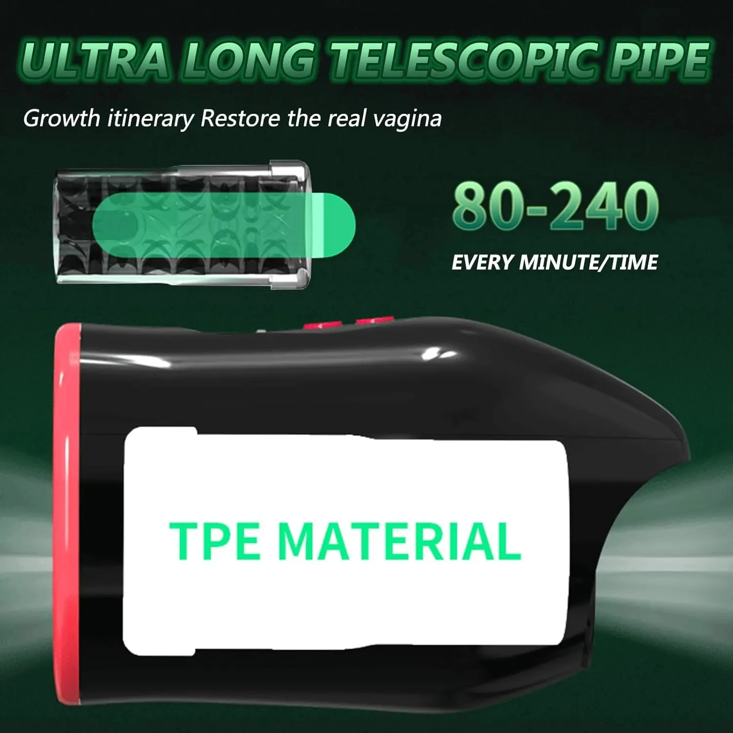 Sex Toys for Men Automatic Male Masturbators Cup with APP Control Wearable Telescopic Vibrating Penis Thrusting Massage - Image 6