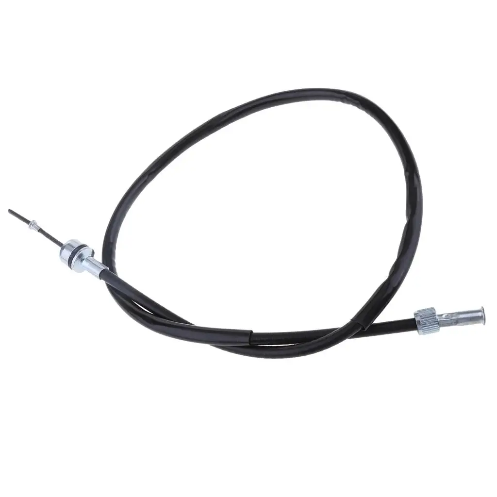 1 Piece Motorcycle Speedometer Cable Made of Rubber And Iron Black Color