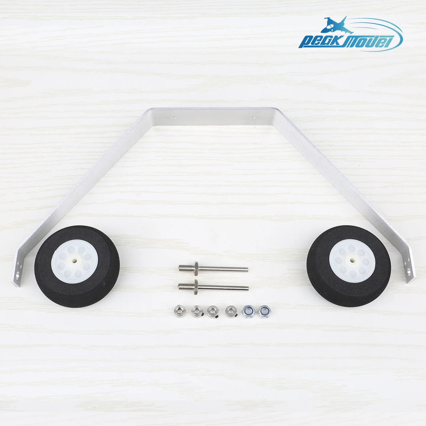 RC Fixed-Wing Aircraft Aluminum Alloy Main Landing Gear Wheel Axle Rear Wheel for Electric And Gas-Powered Models DIY Kit