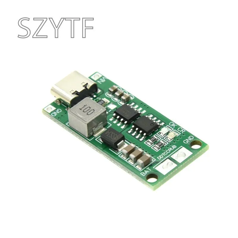 1PCS 2S 3S 4S Li-ion battery charger battery protection board TypeC USB boost charging board DC3-5V