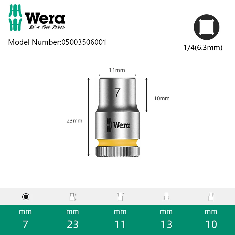 WERA Zyklop 8790 HMA 1/4\