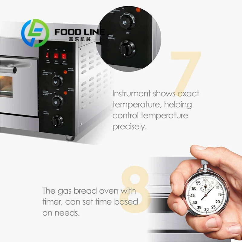 customize Advanced Commercial Oven 3 6 9 Tray Smart Baking Technology Restaurant Bakery Equipment