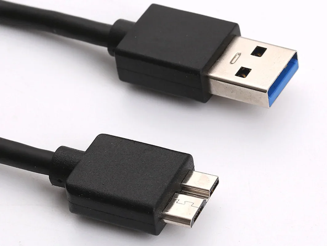 USB 3.0 نوع A إلى USB3.0 مايكرو B ذكر كابل محول كابل مزامنة البيانات الحبل لقرص القرص الصلب الخارجي HDD كابل القرص الصلب