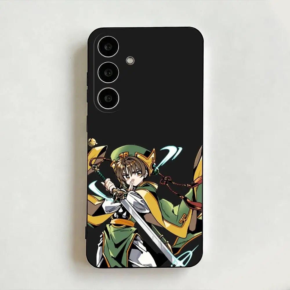 

Cardcaptor Sakura Li Syaoran Black Shell Phone Case For Samsung Galaxy A73,A72,A71,A70,A53,A52,Cover Others Soft