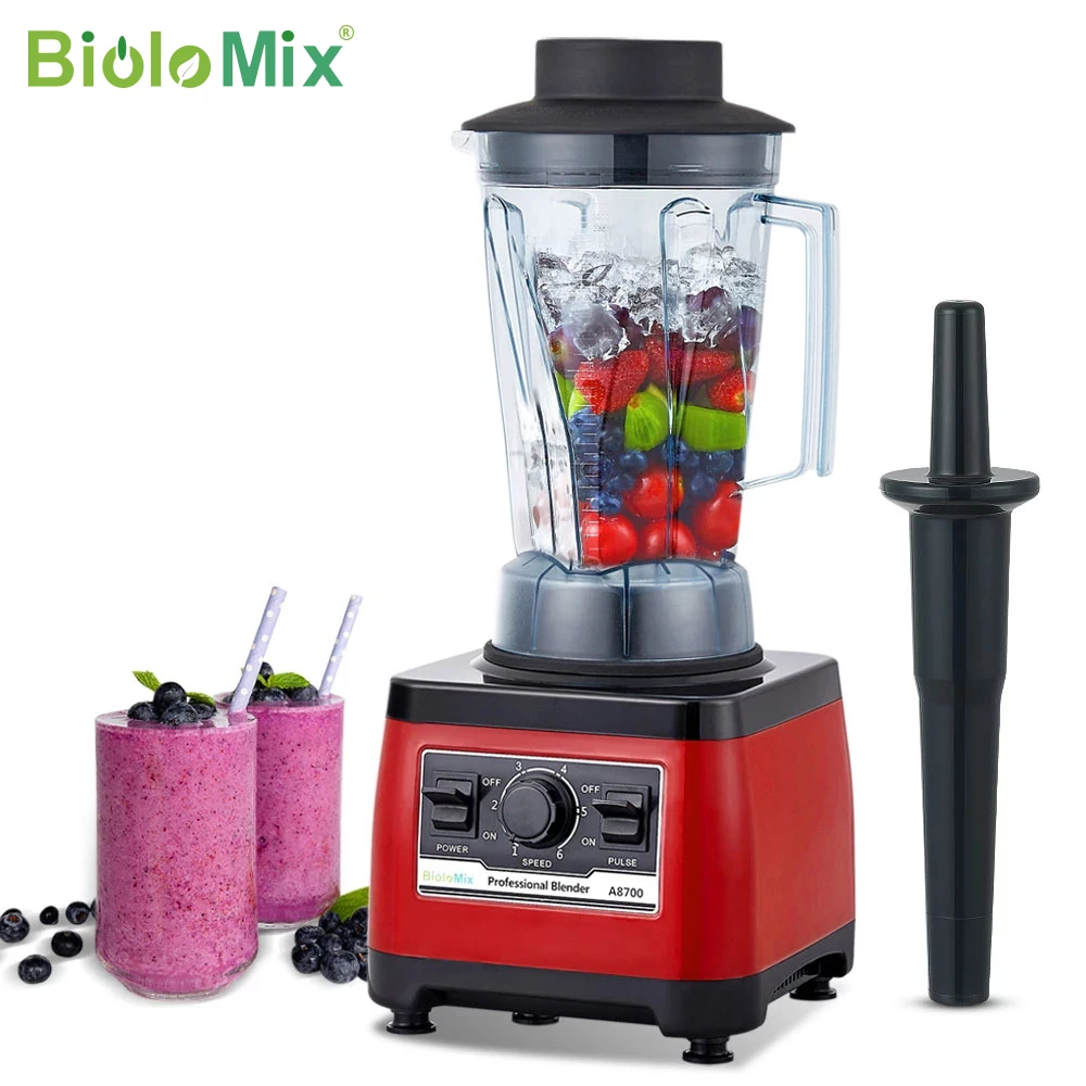 【 7 jahre Warranty】BPA Freies Heavy Duty Kommerziellen Grade Blender Profi Mixer Entsafter Eis Smoothies Spitzen 2200W