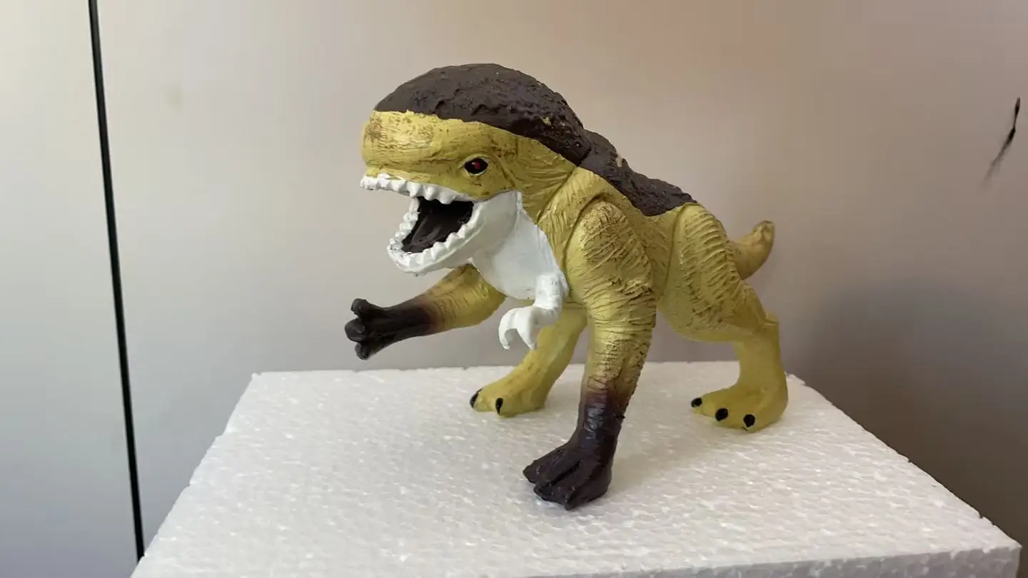 

Маскировка Юрского периода Тираннозавр Рекс Моделирование Динозавр Орнамент Настольная коллекция Украшение на Хэллоуин