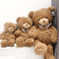 Hugs Baby Kawaii Claire Big Bear Plush Toy Giant Stuff Animals Children's Room Decoration Soft Plushies Cuddly Teddy Bear Gift