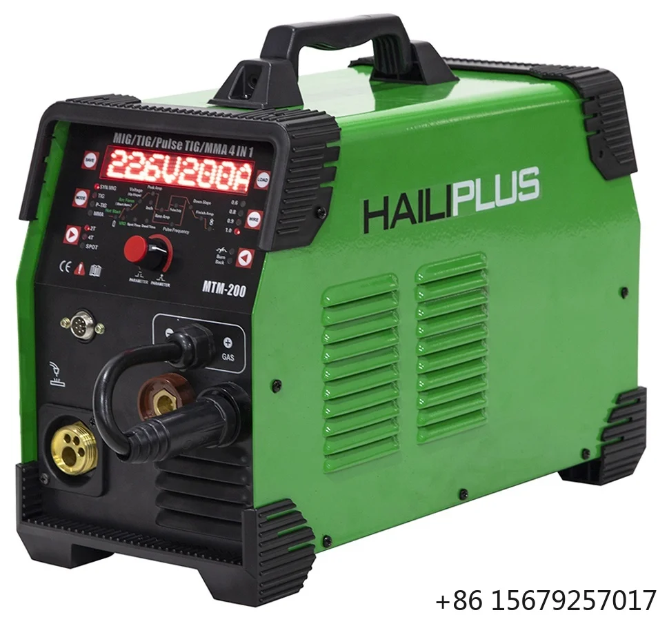 4 in 1 Multi Welder Plasma Cutter Mig Tig Mma  Maquinas De Soldar 220v Welder