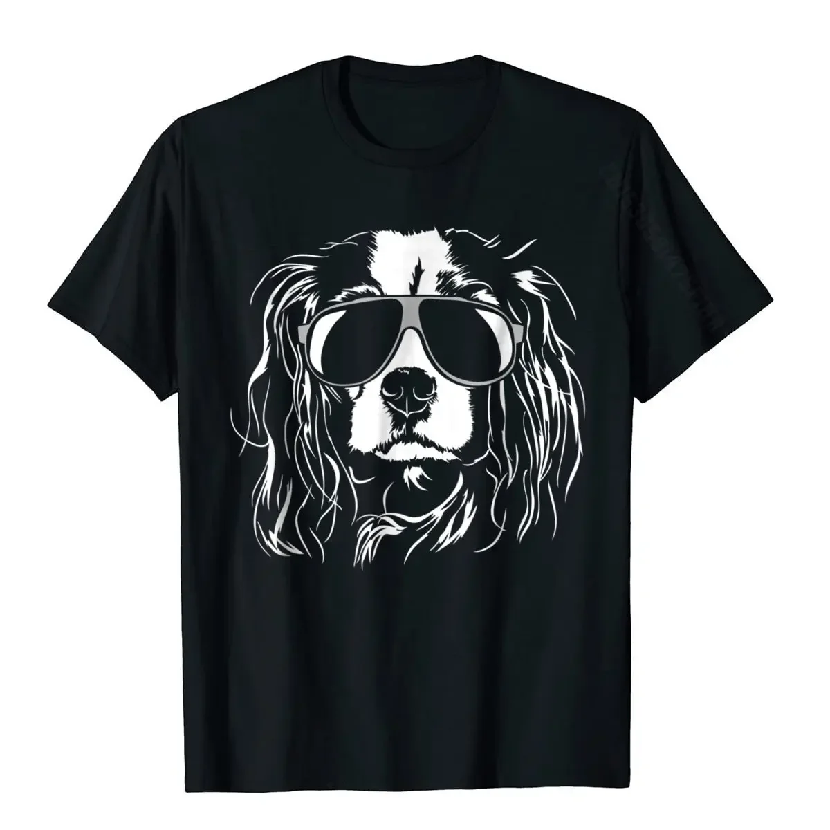 

Funny Proud Cavalier King Charles Spaniel T Shirt Dog Gift Custom Cotton Mens Tops Tees Slim Fit New Design T Shirt