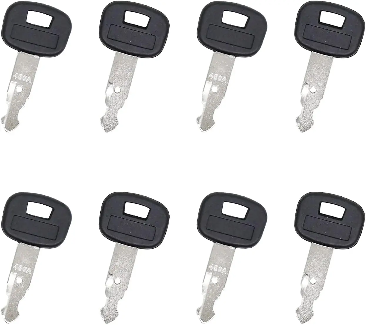 RC411-53933 Ignition Keys 8 Pack 459A RC461-53930 for Kubota KX121-3 KX161-3 U15 U17 U25S U35 L39 L45 L47 L48