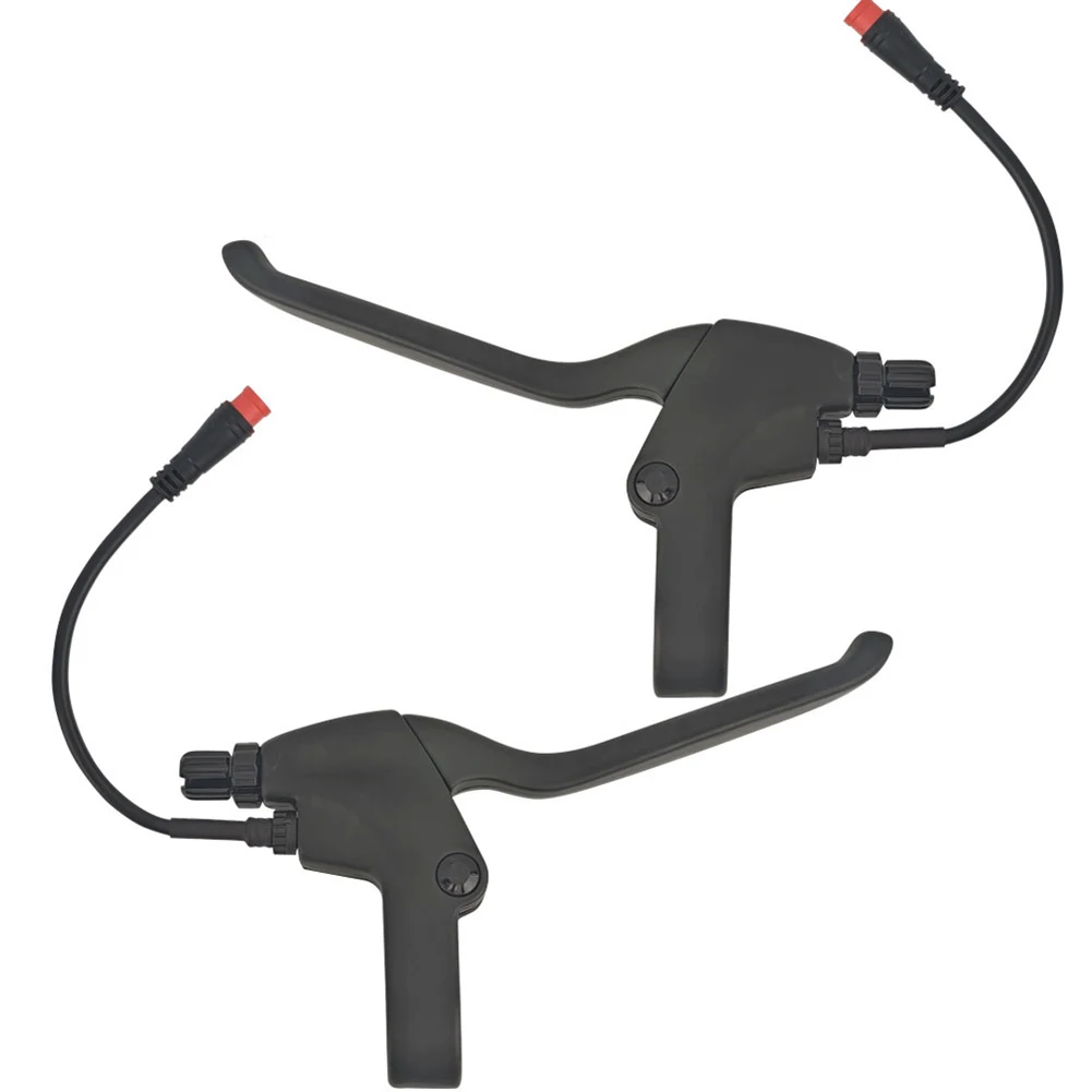 Scooter brake lever electric bike mountain bike aluminum alloy body 118mm long with poweroff 2pin switch 2Y waterproof design