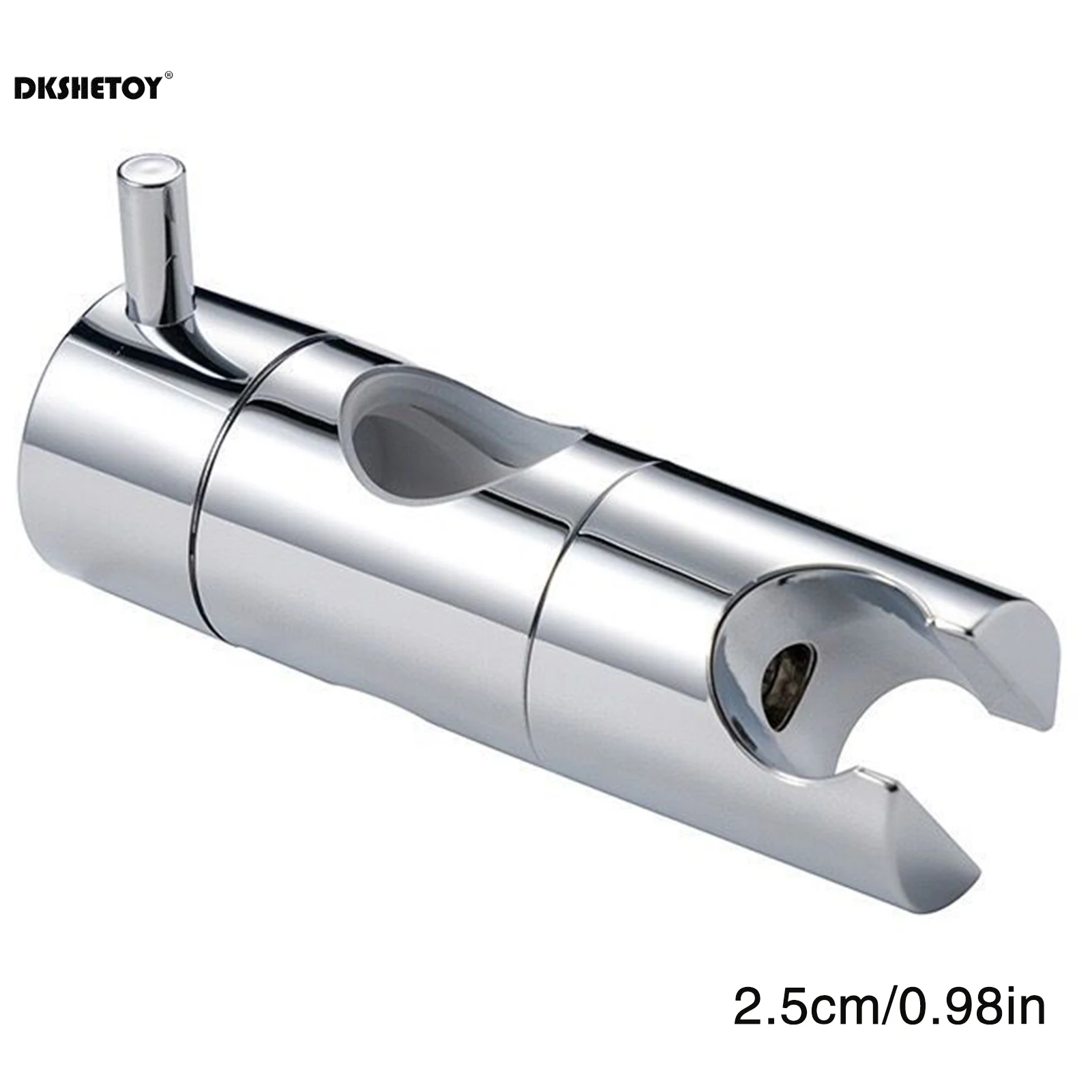 19-25mm Shower Head Holder Clamp Hand Shower Mounting Bracket Arm Adapter Slider Clamp for Household Bathroom Utility Tool