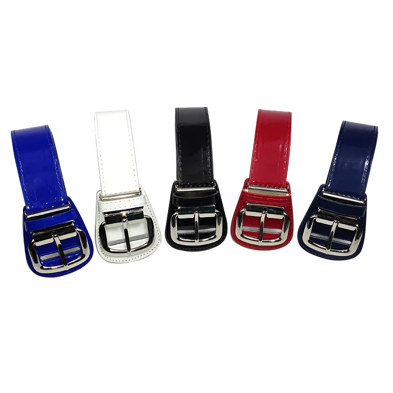 Colorful Glossy Sports Belt Men and Women Universal Outdoor Leisure Matte PU Baseball Belt Fashion Versatile Jeans Accessories