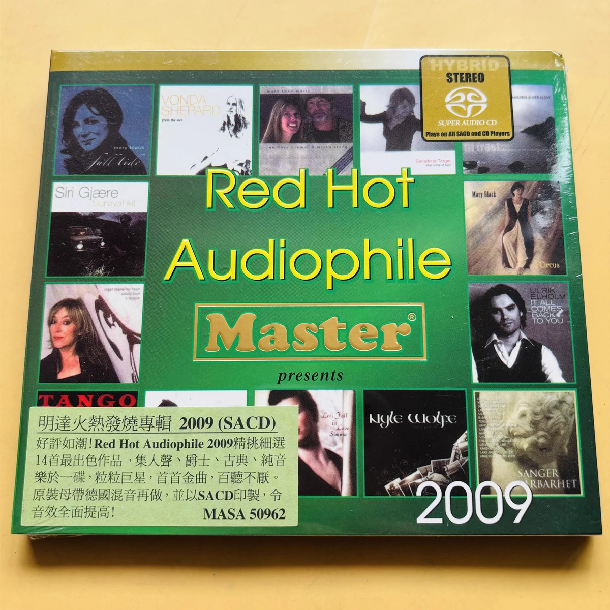 

Jazz Vonda Shepard Nyle Wolfe Music CD Red Hot Audiophile 2009 Album Another January Music Record Cosplay Walkman Soundtrack Box