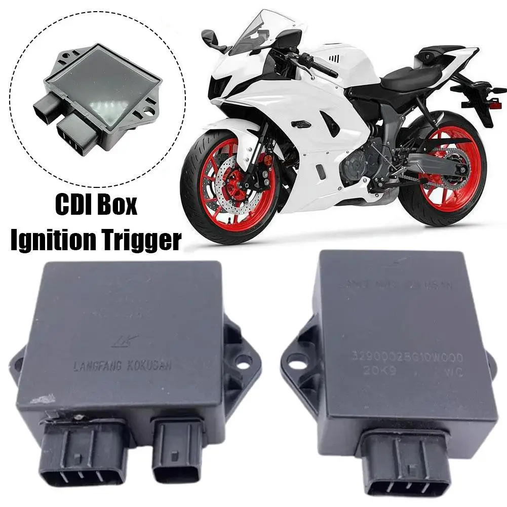 Motorcycle 8-pin 12-pin Cdi Box Ignition Trigger For En125 Gn125 Gs125 Hj125k 125cc W6g1