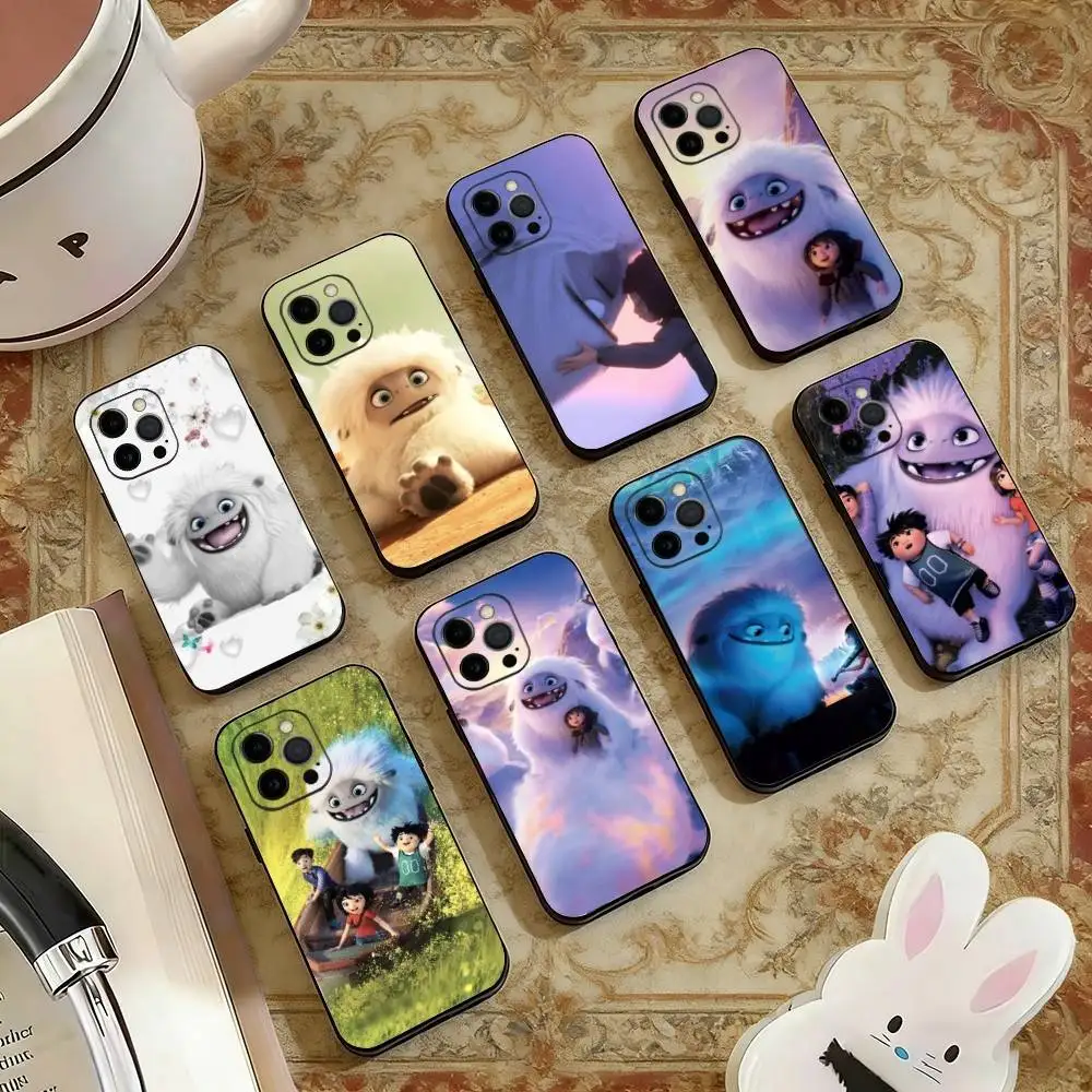 

A-Abominable 2 Phone Case For iPhone 17, 16,15,14,13,12,11 Plus,Pro Max, Others Soft Black Cover