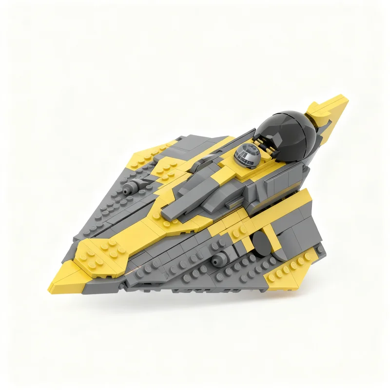 330pcs MOC Anakin S Delta Starfighter Star Battle Model Building Blocks Construction Toy DIY Creative Christmas Gifts Idea