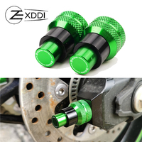 ZEXDDI Fit For Kawasaki Ninja500 Z500 SE ABS NINJA 500 Z 500 2024 CNC Motorcycle Rear Wheel Chain End Adjuster Trim Screw Cover