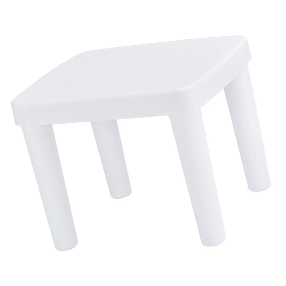 1Pcs Children Anti-Skid Footstool Small Low Stool for Bathroom and Living Room Household Kid Stool Plastic Non-Slip Footstool