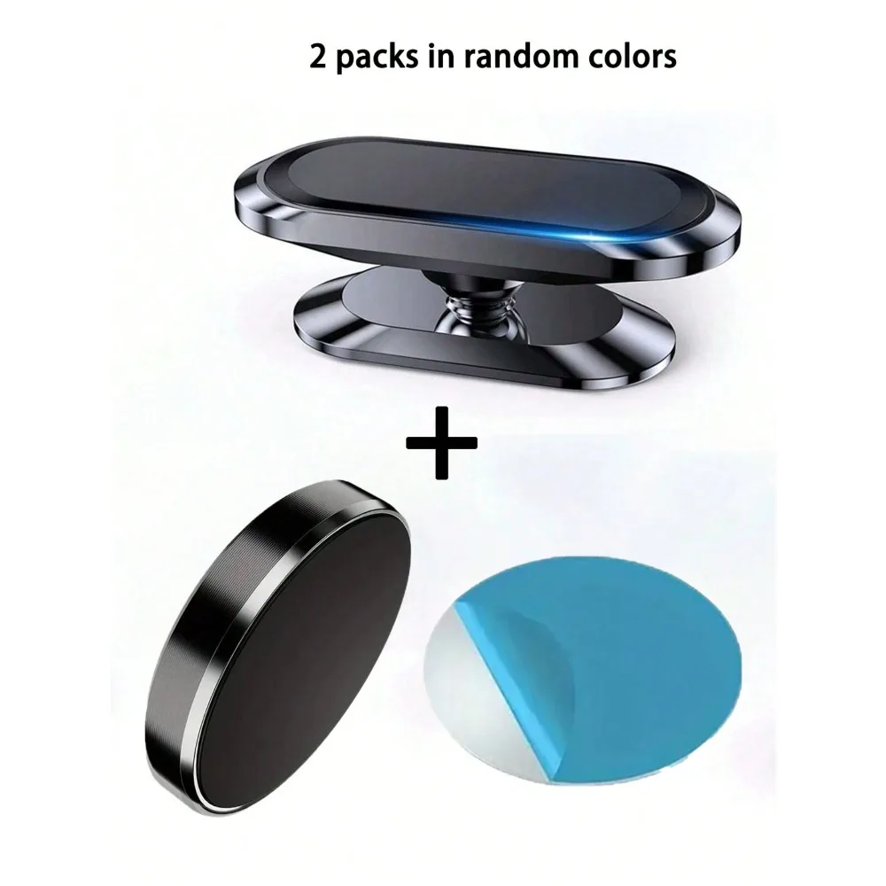 

1pc Magnetic Car Phone Holder, Waterproof Alloy Holder, Dashboard Car Phone Mount, GPS Navigation Phone Holder, Compatible With Smartphones, Use With Magnetic Plate Compatible With IPhone, Android Phone, Gift For Birthday, Family, Friends Car Accessories