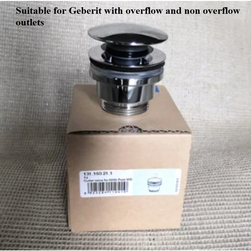 For Jiboli Water Dispenser, Washbasin, Drain, All Copper European Standard Washbasin, Basin, Bounce Type Water Drain131.160.21.1