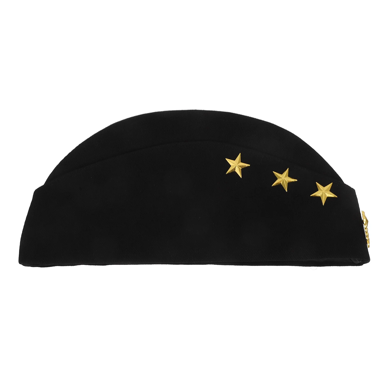 La taglia del soldato russo si adatta a tutte le feste, cosplay, spettacolo di danza, costume, cappello da capitano, cappello da capitano, cappelli da marinaio