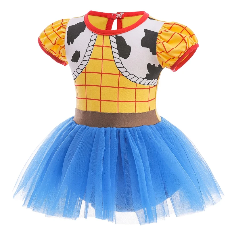 幼児ロンパースとヘッドバンド幼児ベビープリンセスガール服かわいいデザイン女の子プリンセスドレス誕生日パーティークリスマス