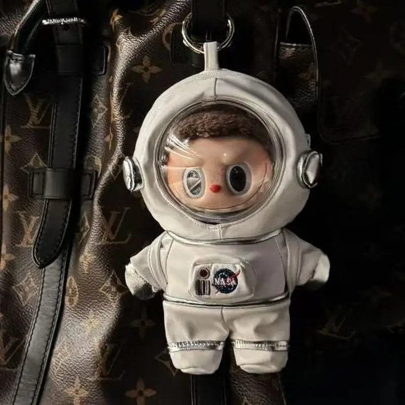 

17cm Labubu Astronaut Clothes Cute Glue Doll Clothes Replacement Doll Accessories Cute Decoration Game Toys