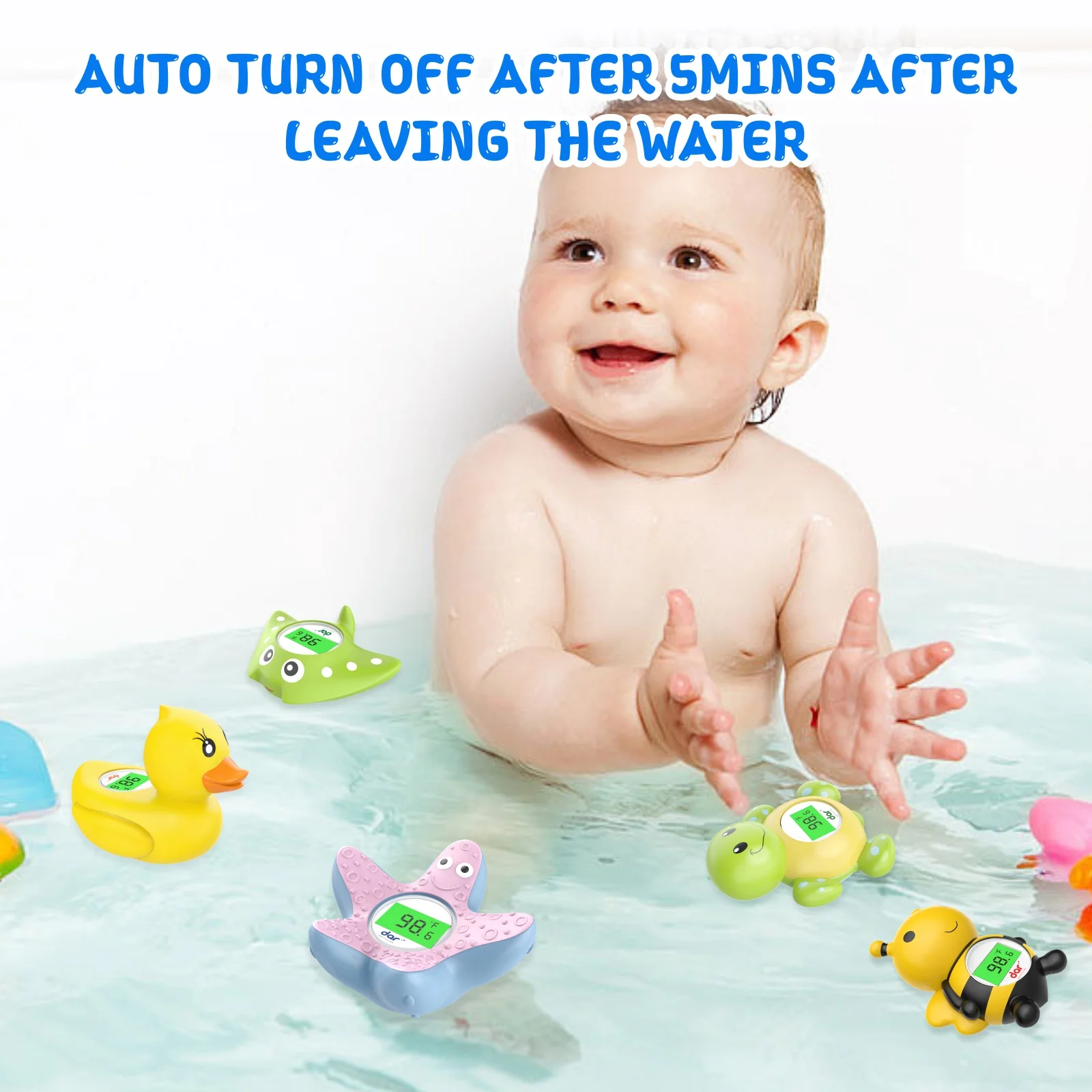 Baby Bath Thermometer Water Digital Thermometers Temperature for bathtub thermometer ,baby gifts,baby floating toys