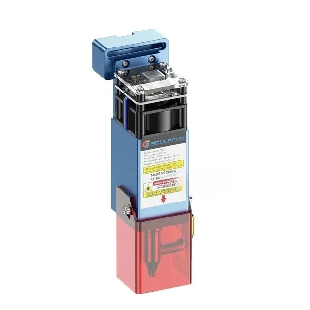 

SCULPFUN S10 10W Engraving Laser Module Beam with Air Assist for Engraver S9/S6/ATOMSTACK A5/A5Pro