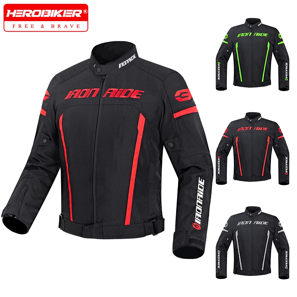 

Мужская мотоциклетная куртка, водонепроницаемая мотоциклетная куртка, защита от падения, ветрозащитная одежда для мотокросса с защитным снаряжением M-3XL ﻿