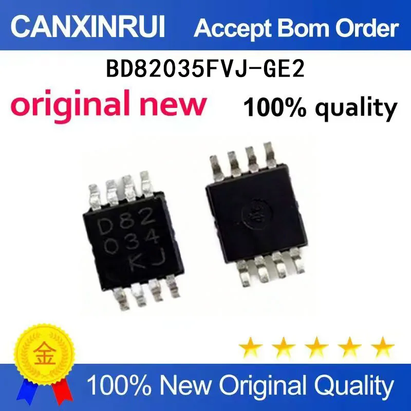 

(5-100 Pieces) BD82035FVJ-GE2 silk screen D82035 D82 035 MSOP8 spot chip IC