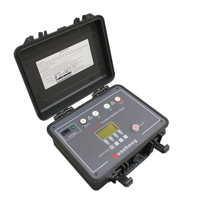 HZJY-20K 20000V Portable Digital Insulation Resistance Meter 20kV High Voltage Megohmeter Test Equipment