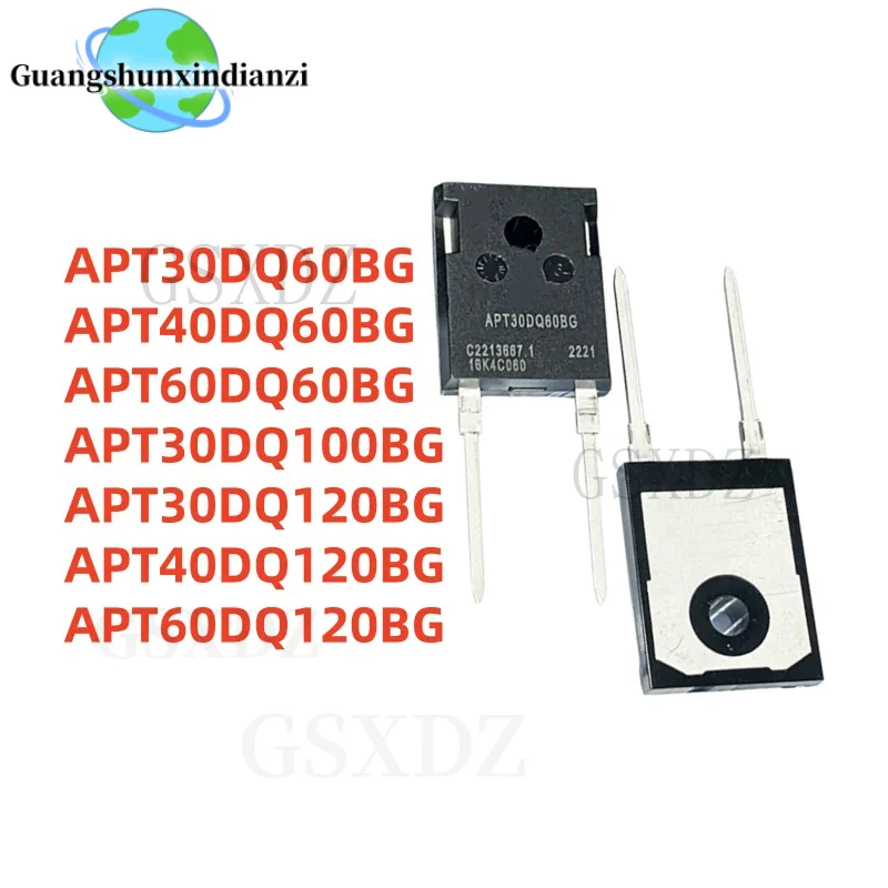 5PCS New and Original APT30DQ60BG APT30DQ100BG APT30DQ120BG TO247 APT40DQ60BG APT40DQ120BG APT60DQ60BG APT60DQ120BG TO-247-2