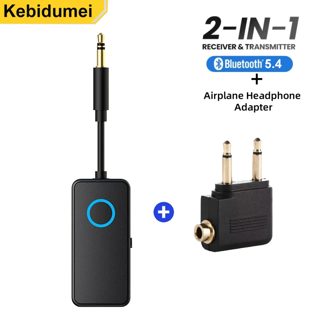 飛行機 Bluetooth トランスミッターレシーバー 2-in-1 ワイヤレス Bluetooth アダプター 3.5 ミリメートル AUX 音楽オーディオアダプター車のスピーカーフライト用 ,Airplane Bluetooth Transmitter Receiver 2-in-1 Wireless Bluetooth Adapter 3.5MM AUX Music Audio Adapter for Car Speaker