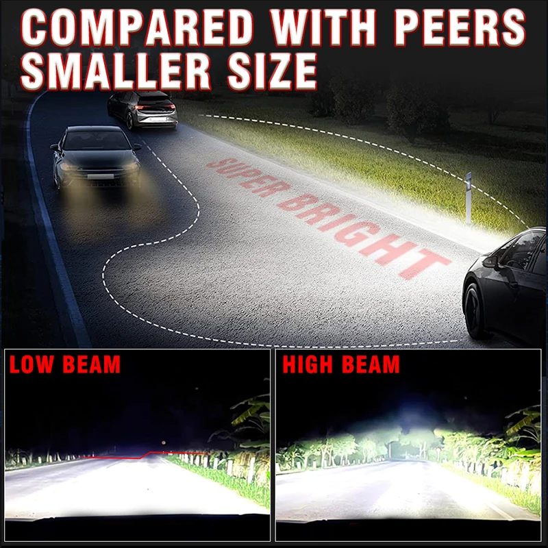 D2S D4S 1:1 Led المصباح HID D1S D3S D1R D3R عدة زينون LED لمبات التحديثية عدة D2R D4R مصابيح السيارات السيارات ضوء CSP CANbus لا أخطاء