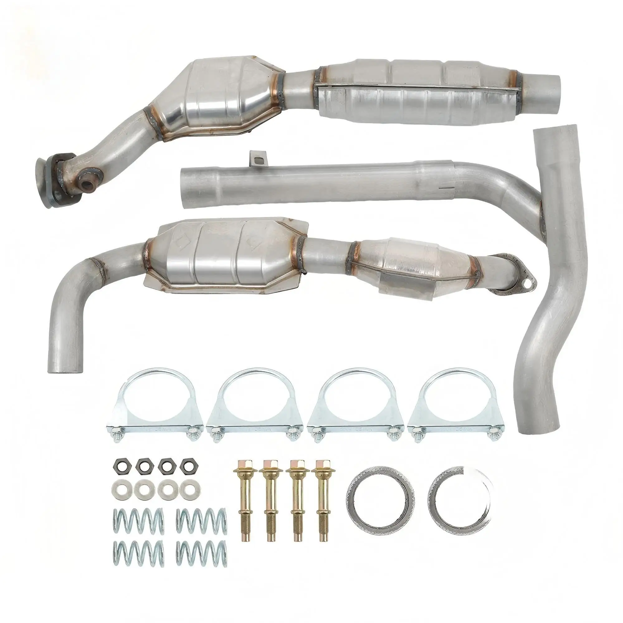 

Catalytic Converter Fits 2001-2003 For-d F-150 4.6L V8 4WD Left+Right 51839-51171/645213/645214