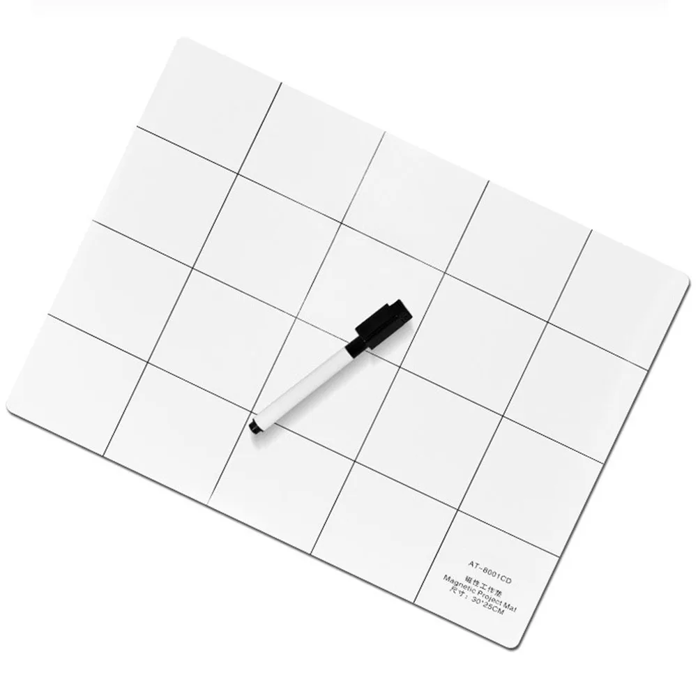 1PCS Work Pad Rubber Magnet Magnetic Work Pad Working Memory Screws Storage Mat Smartphone Electronic Devices Repairs
