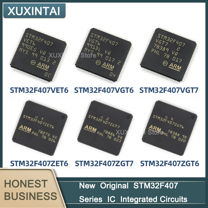 

5 шт./партия, новые оригинальные STM32F407 MCU STM32F407VET6 VGT6 VGT7 ZET6 ZGT7 ZGT6 IGT6 196 IEH6 IGH7 IEH7 IGT7