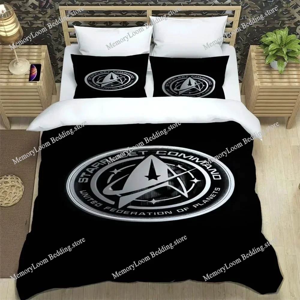 3D Print S-Star Trek Bedding Set Boys Girls Twin Queen King Size Duvet Cover Pillowcase Bed boys Adult Home Textileextile