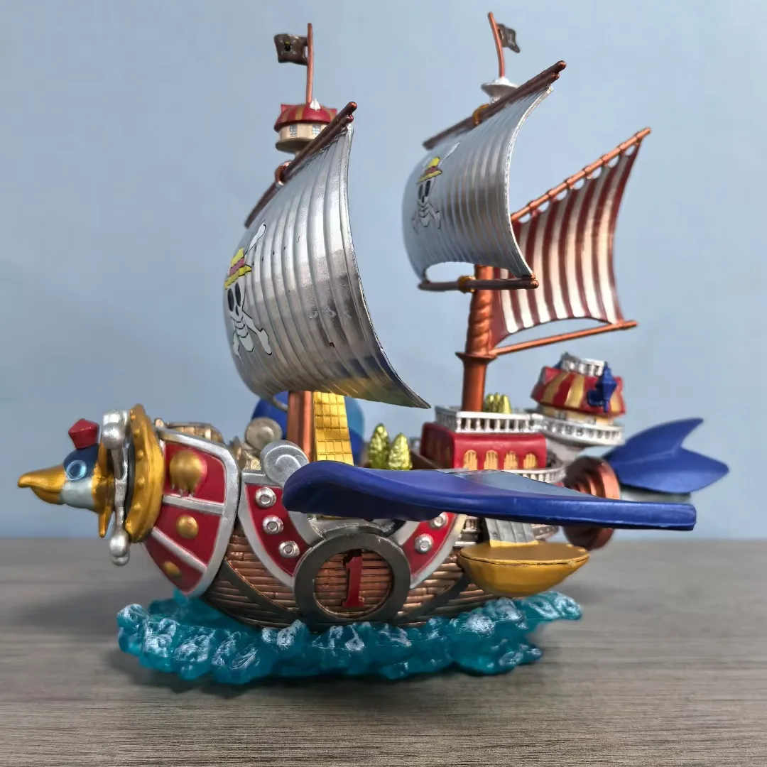 

20cm Anime One Piece Pirate Boats Pirate Ships Thousand Sunny Franky Luffy Pvc Gk Action Figure Statue Model Kids Toys Doll Gift