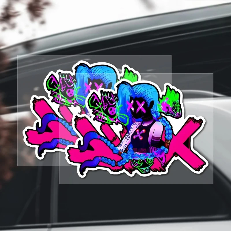 

Graffiti Car Sticker Reflective Vinyl Decal Waterproof for Car Window Bumper Motorcycle Helmet JDM Styling Automotive Decor