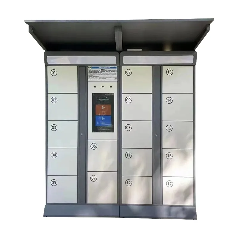 Smart parcel lockers store and protect parcels from loss with 24-hour supervision