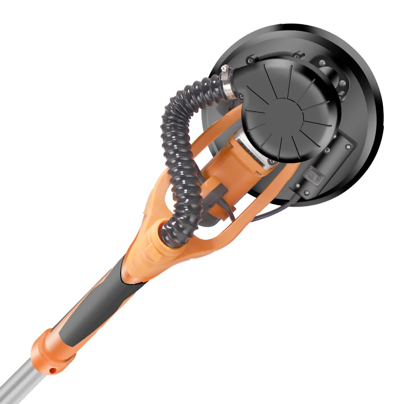 

Handheld Putty Sanding Machine, Double Belt Polishing Tool with Extended Pole