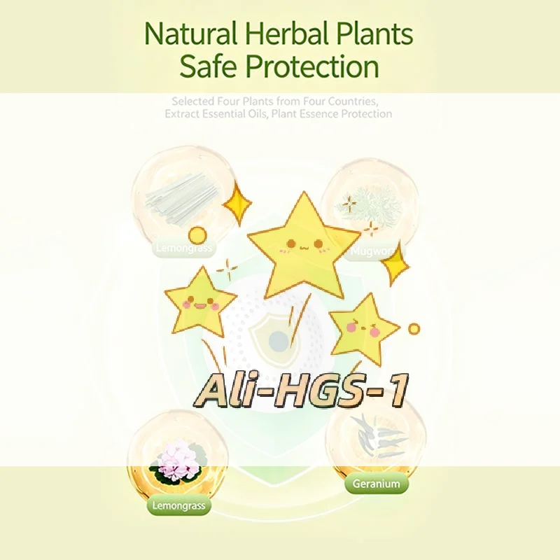 

Plant Oil Anti Mosquito Patch UV Protection Outdoor Summer Sticker Safe Non Toxic for Children Picnic Travel Day