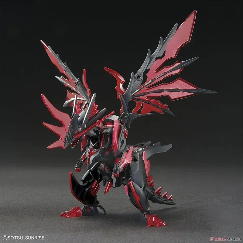 Bandai SD SDW Gundam Model Kit World Heroes The Legend of Dark Grasper Dragon Action Figure Knight Shining Grasper Assembly Toy